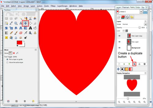 Валентинки своими руками: рисуем сердце в GIMP