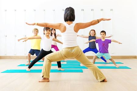 Йога для детей, упражнения
