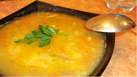 готовый гороховый суп