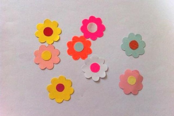 Цветы из бумаги своими руками для детского сада и в школу (мастер-классы, схемы и шаблоны для вырезания)