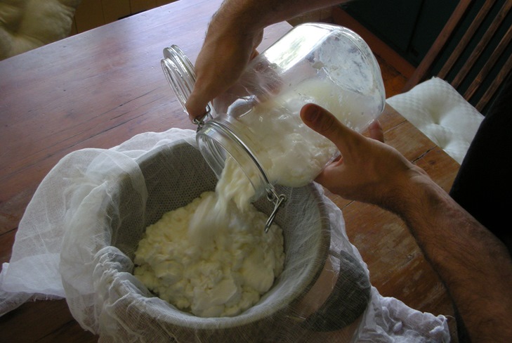 Как приготовить творог из молока в домашних условиях